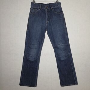 Size tag 34. FITS 29×32.5. REFER TO MEASUREMENTS BELOW. Pre-owned. Stain on bot